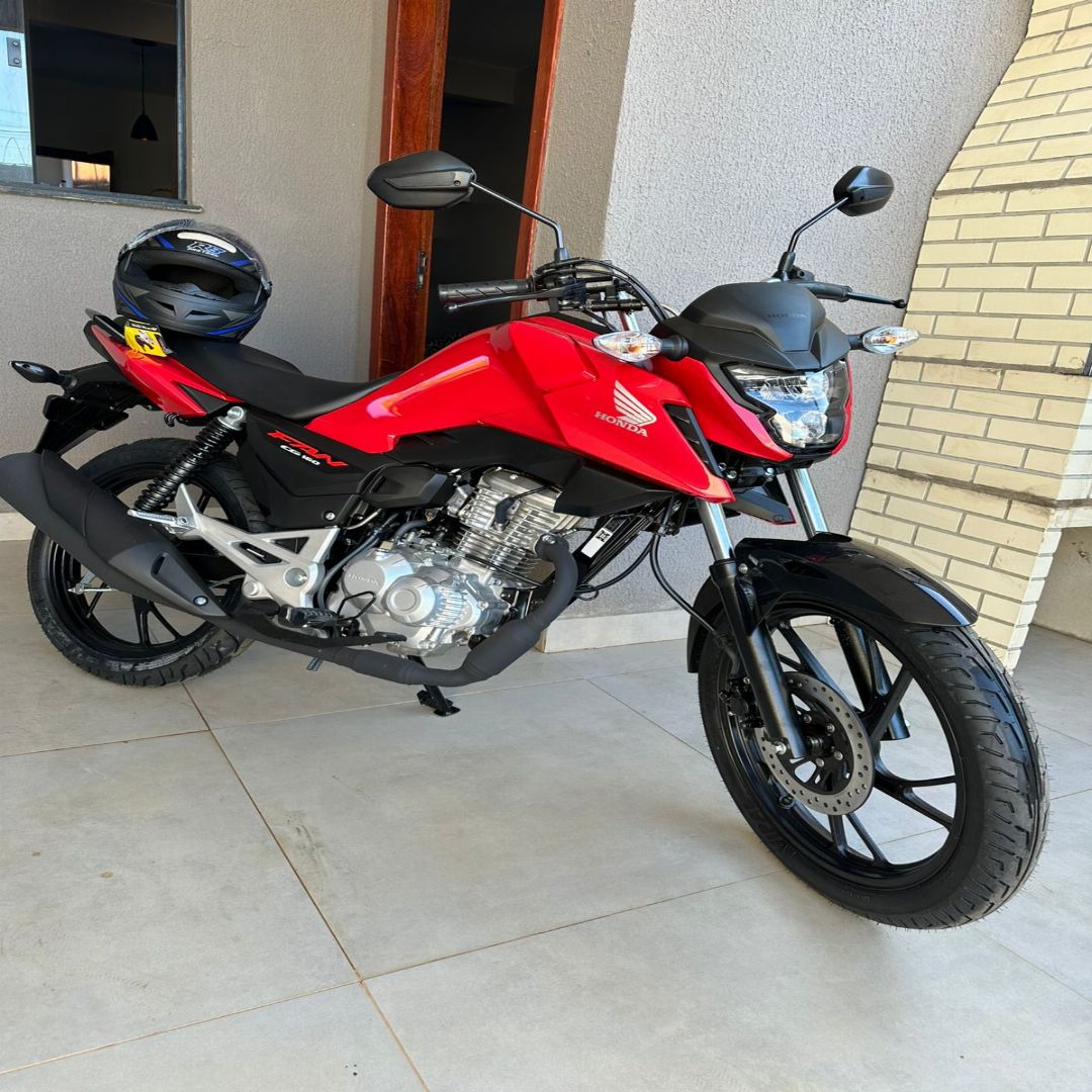 HONDA FAN 160 2025 0 KM + HABILITAÇÃO + CAPACETE